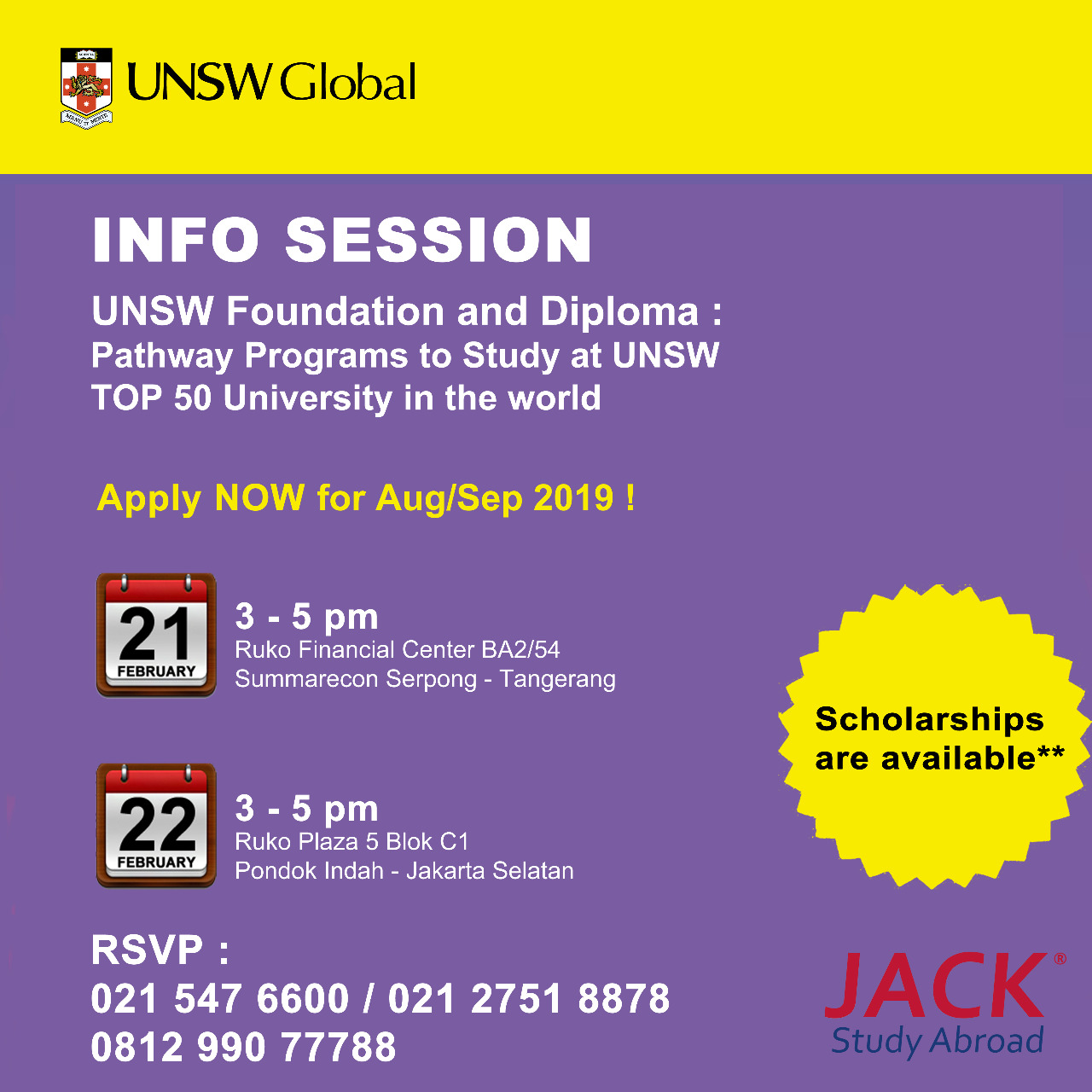 unsw global info session