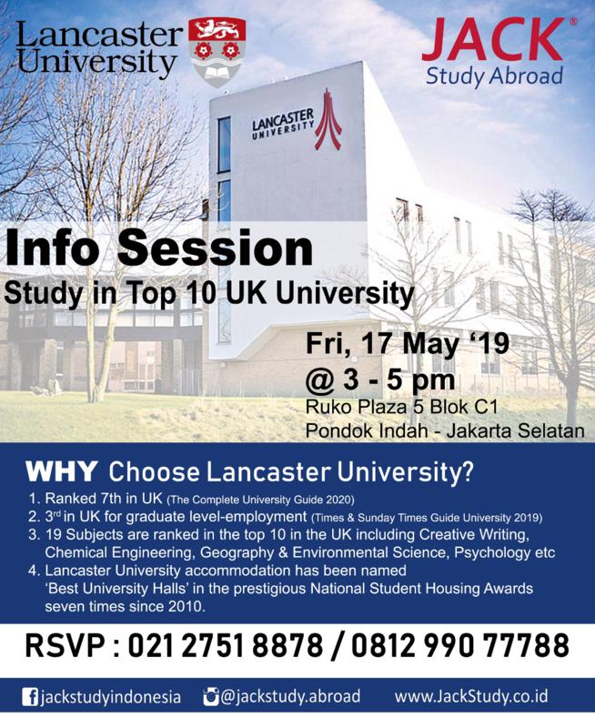 Lancaster Uni Info Session