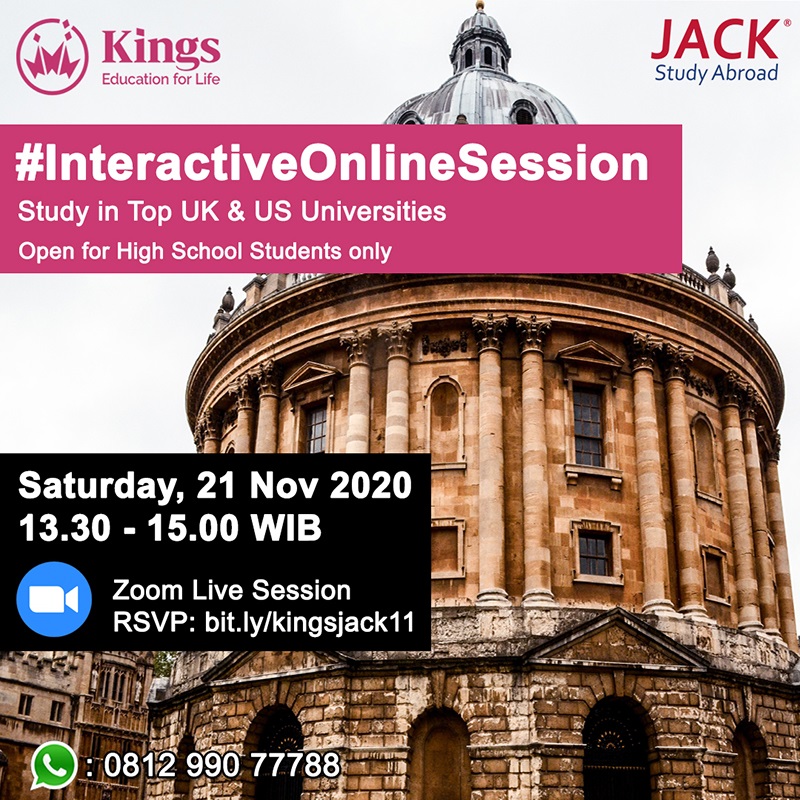 kings online session Nov 2020