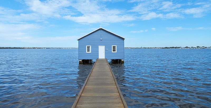 Blue Boat House