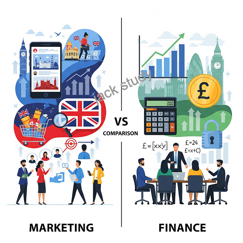marketing vs finance