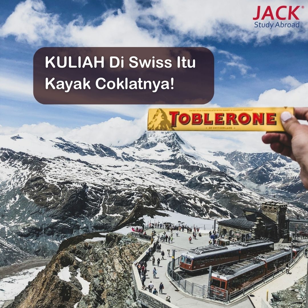 Kuliah di Swiss kayak Coklatnya