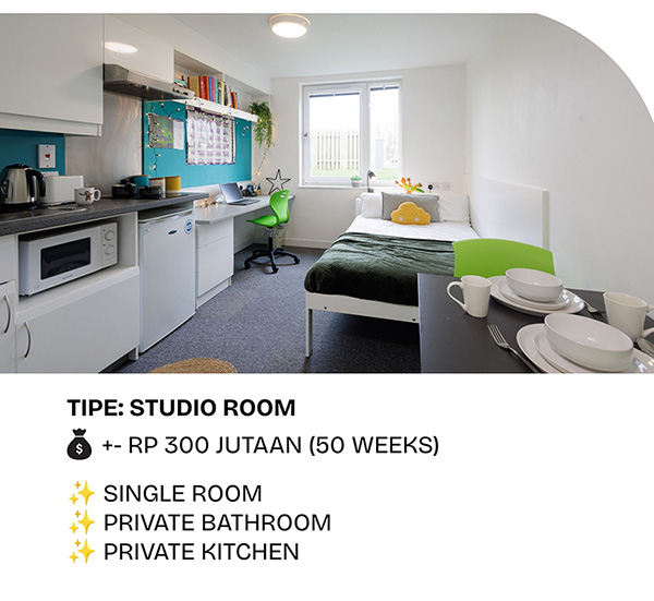 Tipe Studio Room
