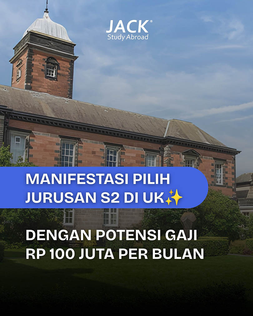 Manifestasi Pilih Jurusan S2 di UK